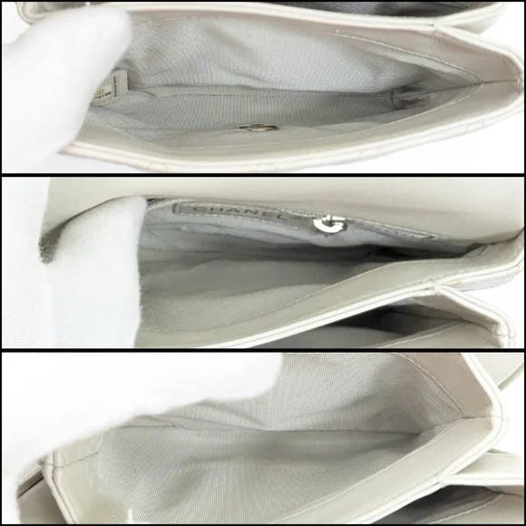 ✨️Authentic Chanel Citizen Chic Top Handle Bag Quilted Lambskin Mini ivory - Picture 5 of 16